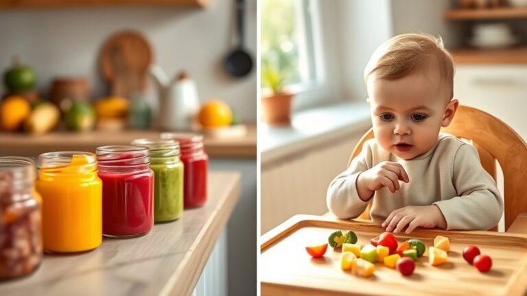 purees or baby led weaning