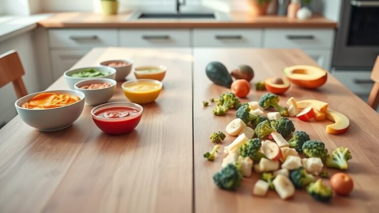 purees versus baby led weaning
