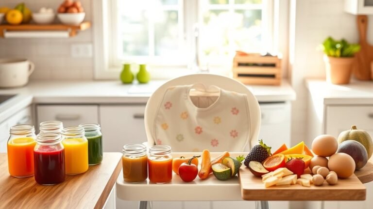 purees versus baby led weaning