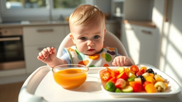 purees versus baby led weaning