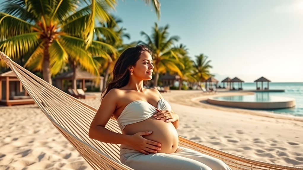 relaxing getaway before baby