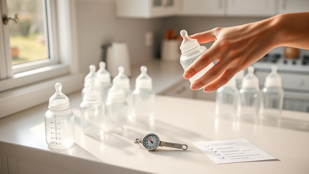 safe bottle preparation tips