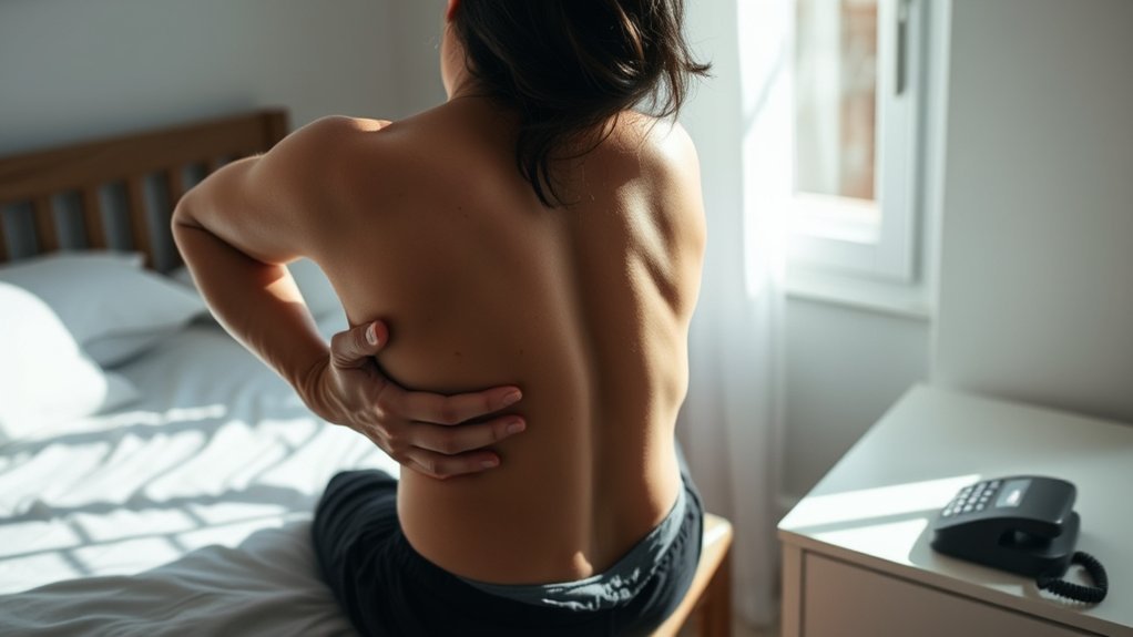 severe back pain symptoms