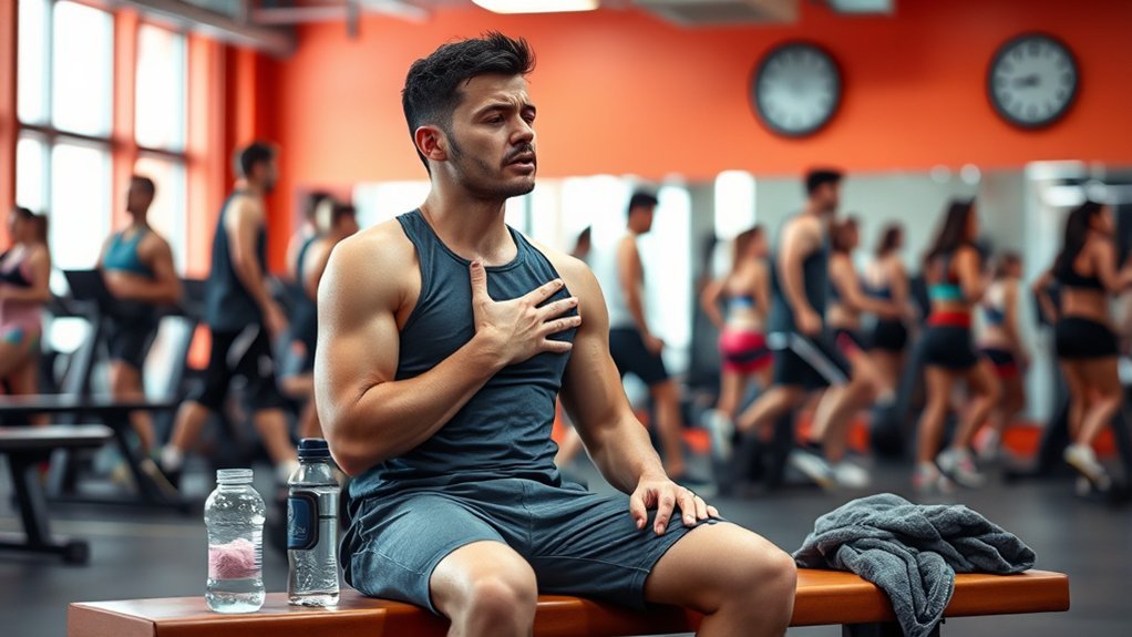 signs of workout overexertion