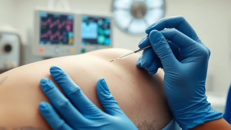 spinal anesthesia indicators explained