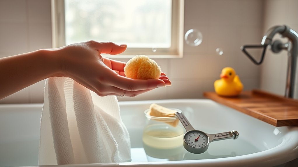 sponge bath doctor guidelines