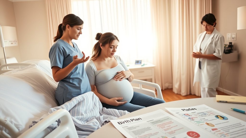 stay flexible during labor