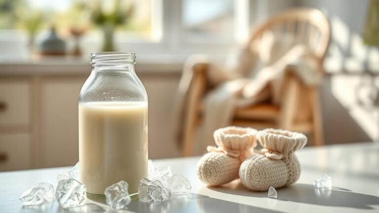 storing milk for infants