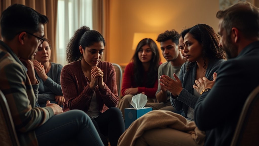 support group symptom indicators