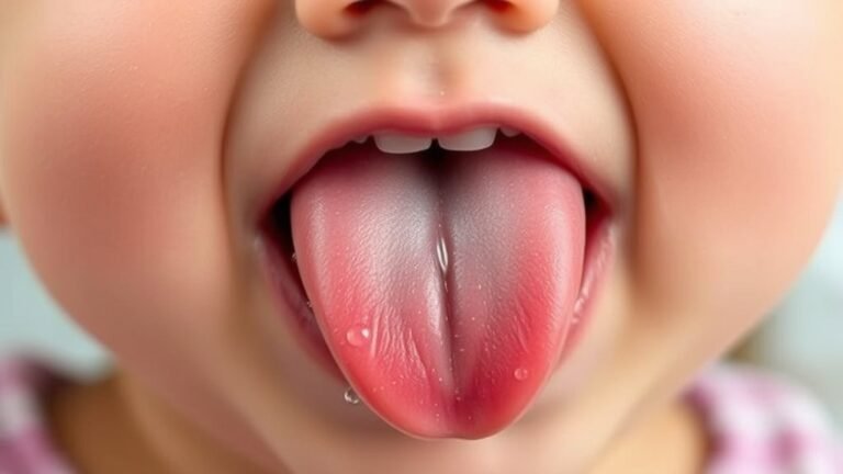 tongue tie symptoms and signs