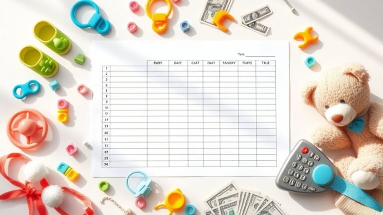 baby budgeting guidelines explained