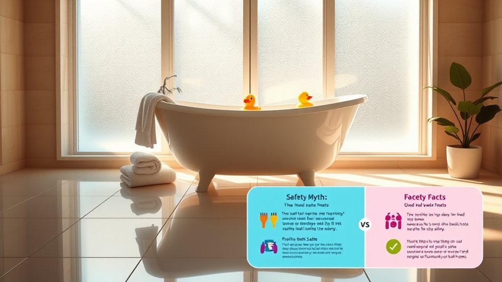 bath safety misconceptions clarified