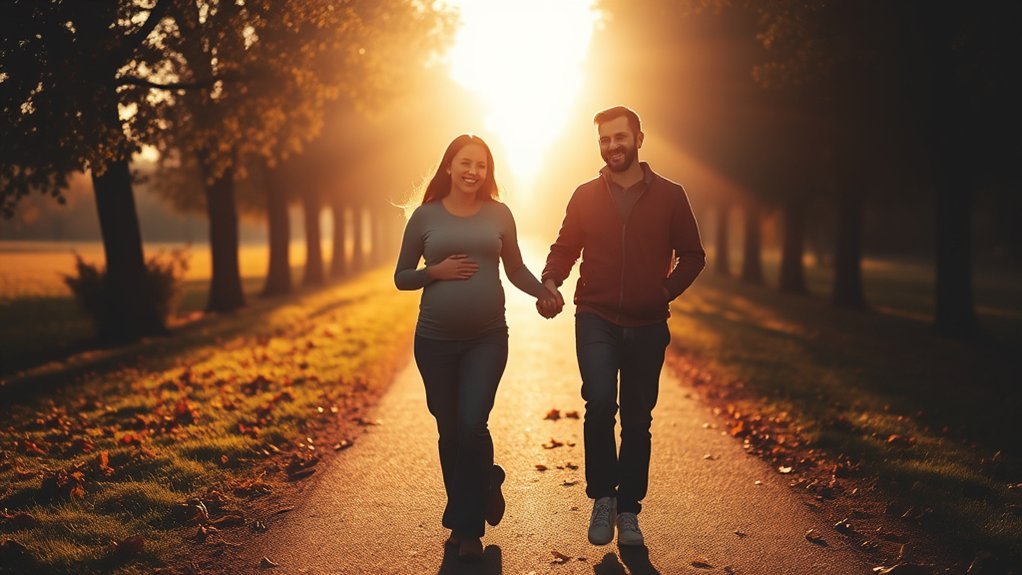 benefits of prenatal walking