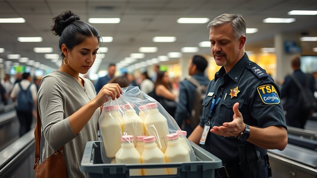 breast milk travel regulations