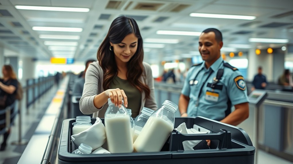 breast milk tsa regulations