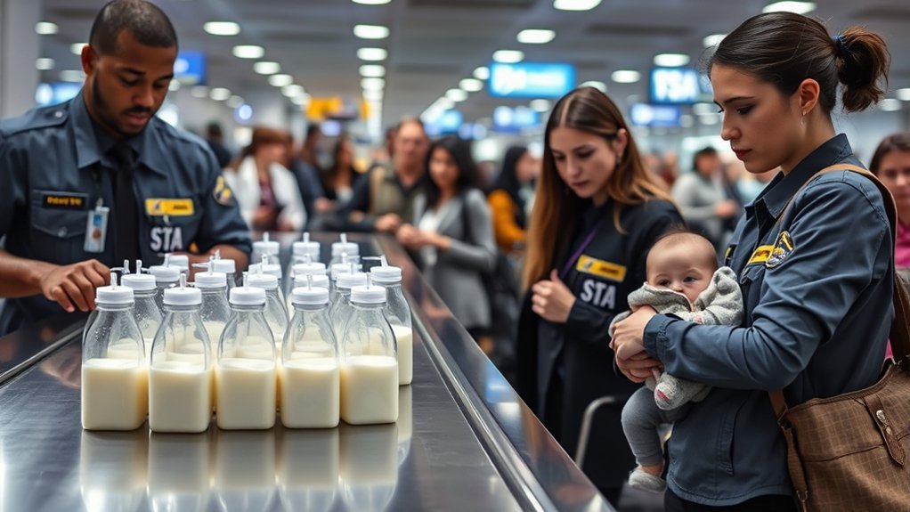 breast milk tsa regulations