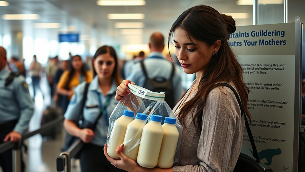 breast milk tsa regulations