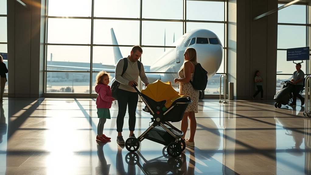 car seats on airplanes