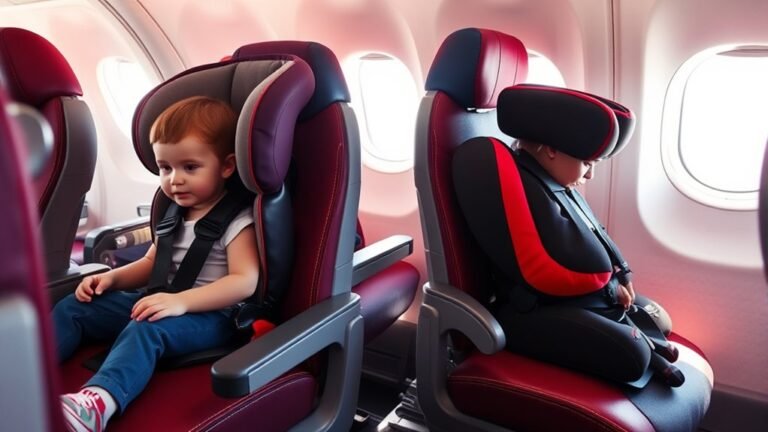 car seats on airplanes