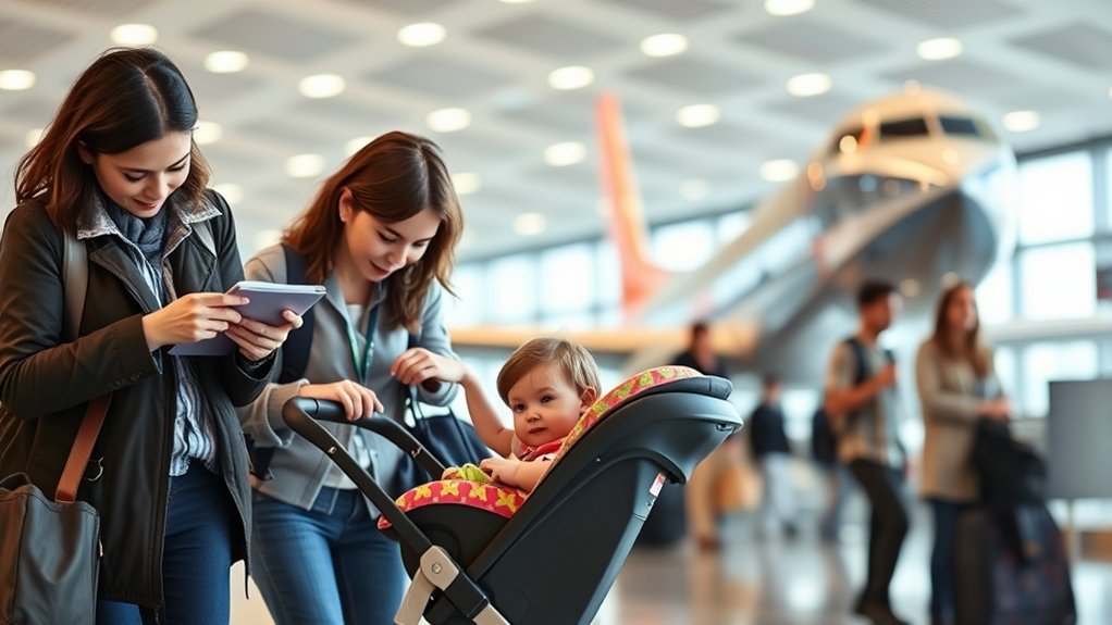 car seats on airplanes