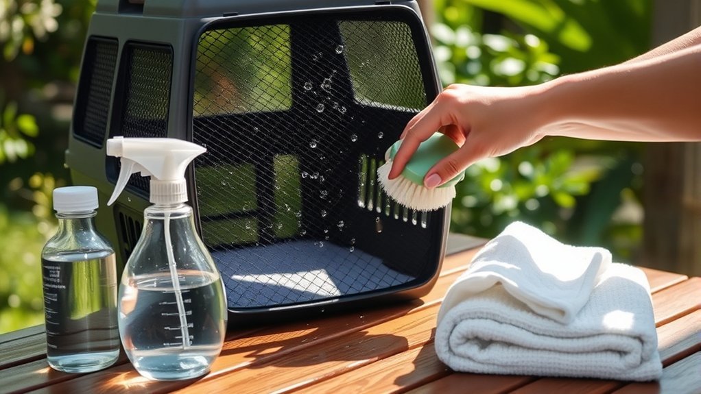 carriers cleaning procedure explained