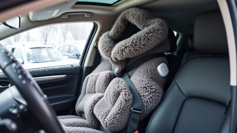 coat safety in car seats