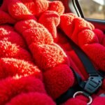 coats and car seats