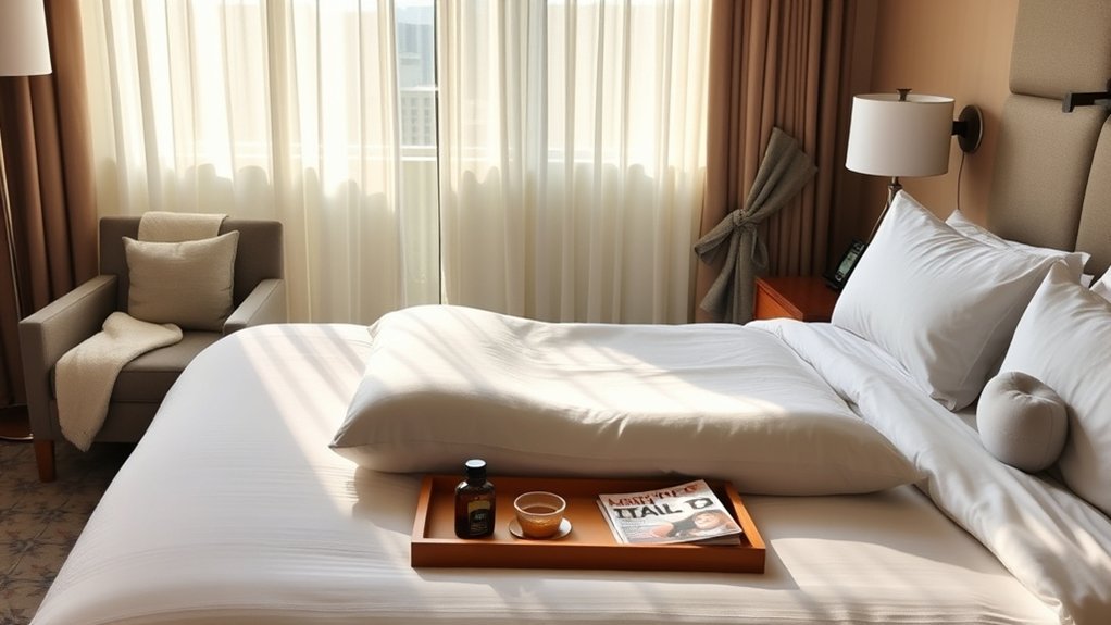 comfortable pregnancy hotel room