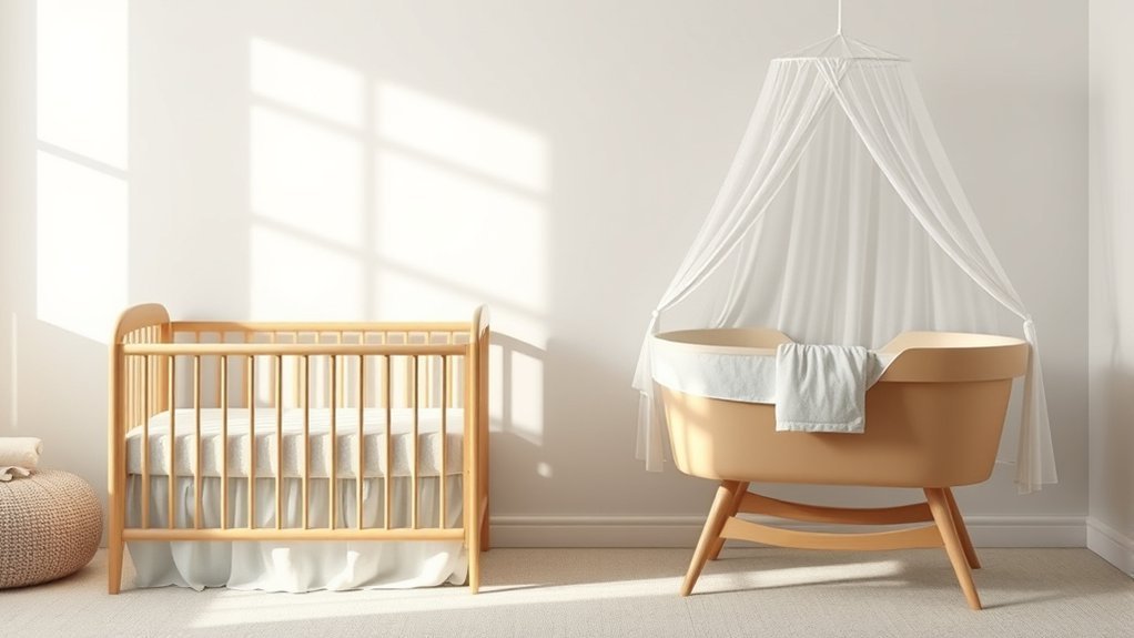 crib and bassinet comparison