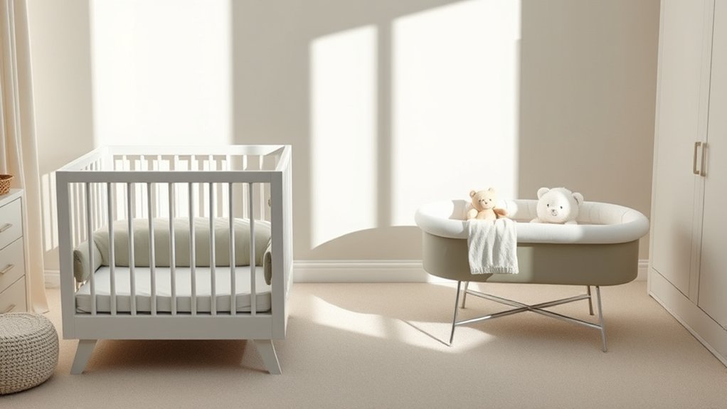 crib and bassinet comparison
