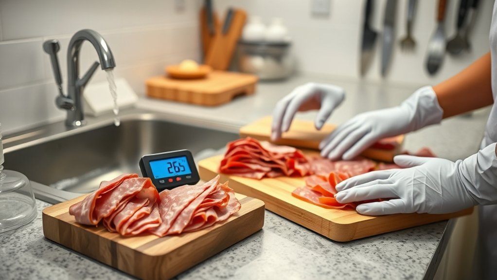 deli meat handling guidelines
