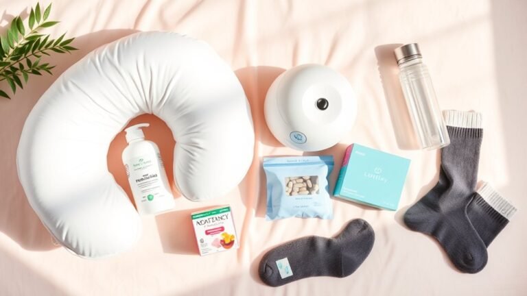 essential pregnancy comfort items