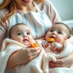 feeding infants simultaneously tips