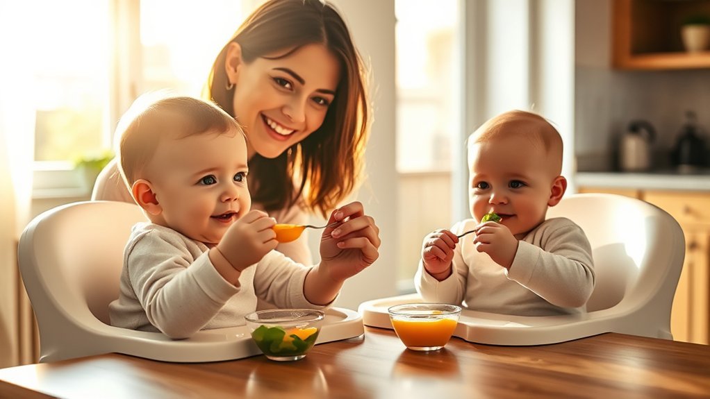 feeding twins made easy