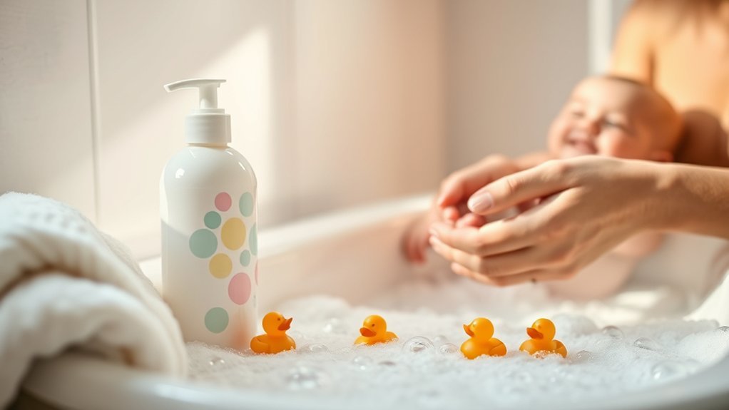 gentle cleansing for infants
