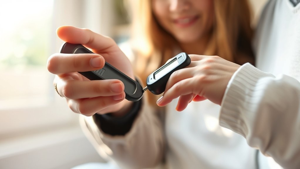 glucometer guidance for parents