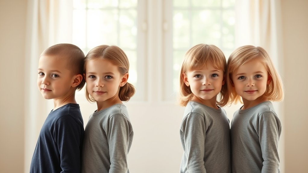 identical versus fraternal twins