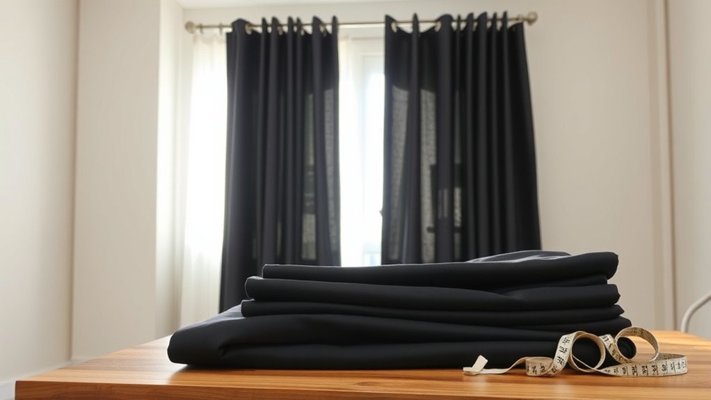 installing blackout curtains correctly