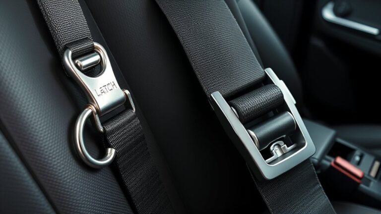 latch versus seatbelt comparison