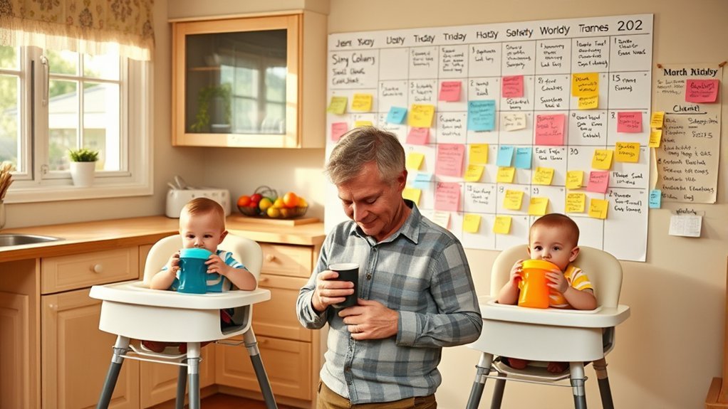 managing dual parenting responsibilities