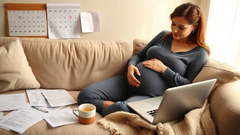 maternity leave symptoms signs