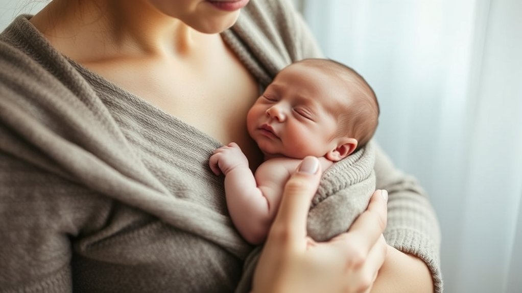 newborn carry position guidelines