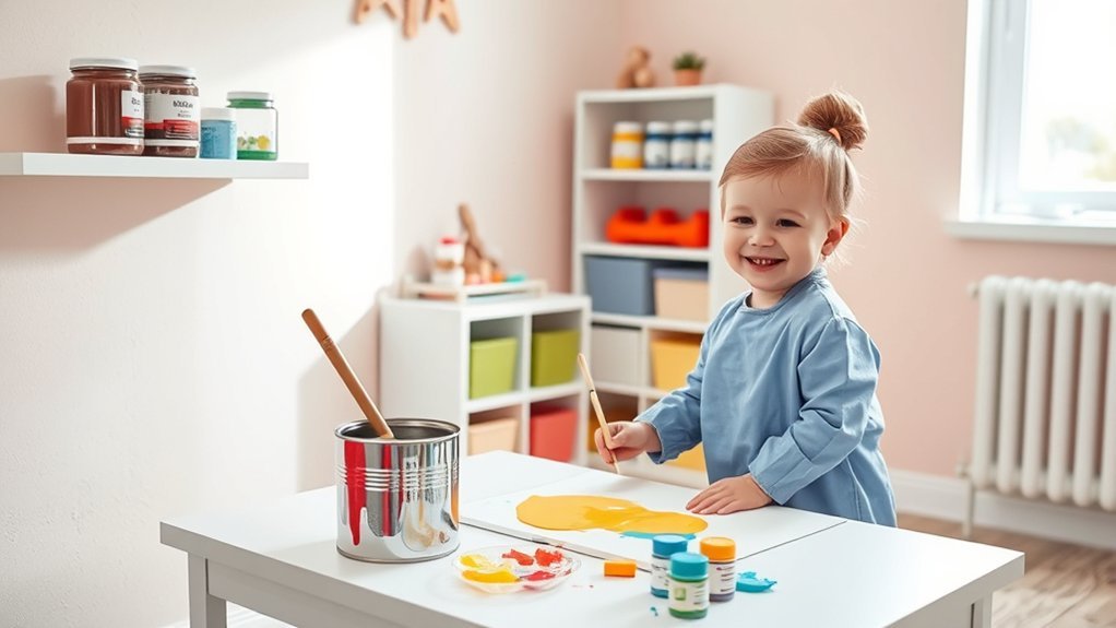 nursery paint safety guidelines
