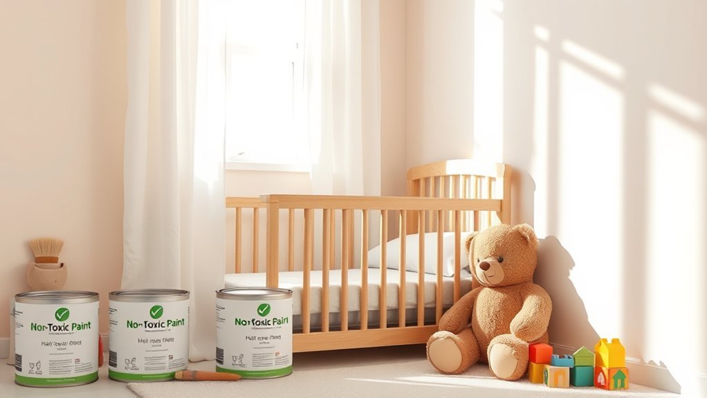 nursery paint safety guidelines