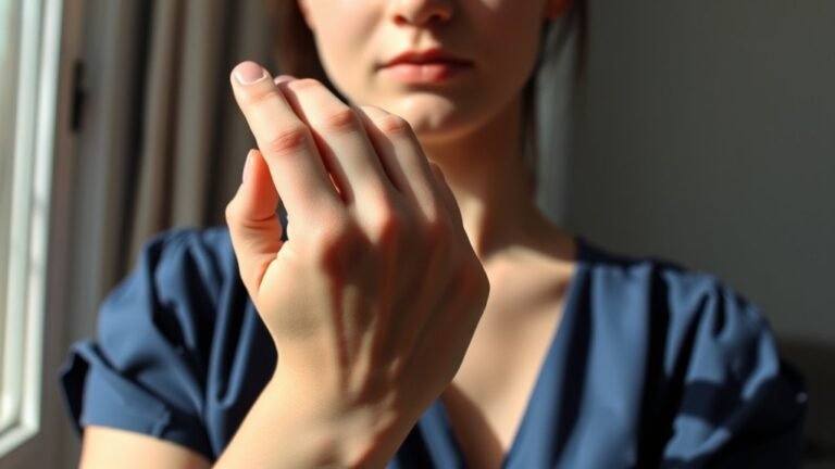 one hand fold symptoms signs