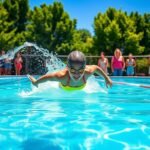 parenting and swimming workouts