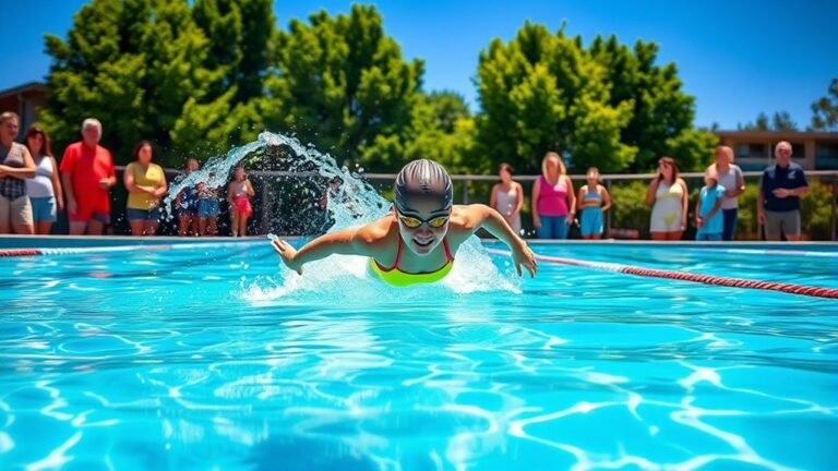 parenting and swimming workouts