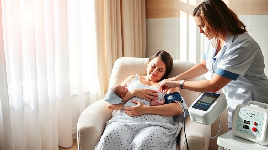 postpartum blood pressure management