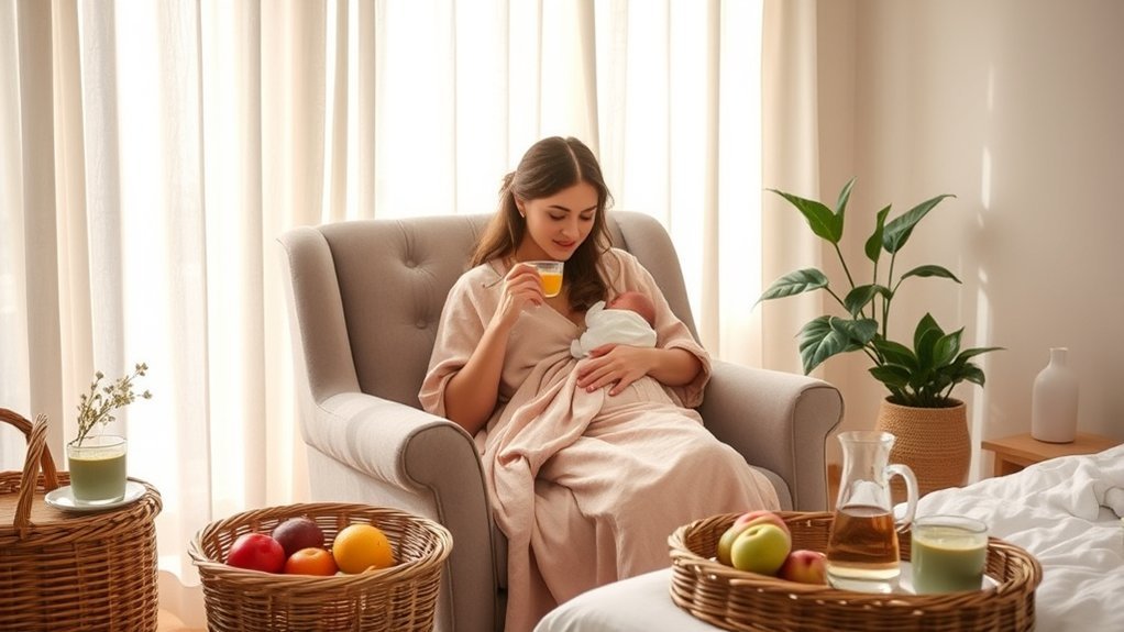 postpartum recovery and care