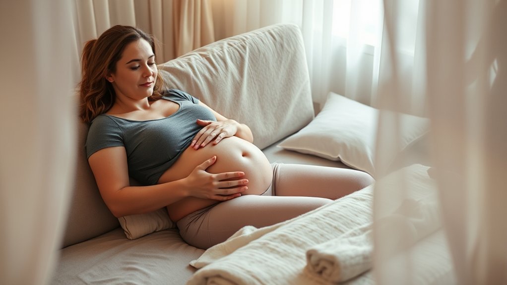 pregnancy abdominal separation relief